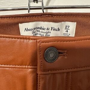 Abercrombie & Fitch Brown Straight Leg Pants